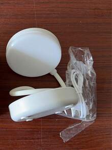 1 pieza Lámpara de mesa redonda de tres colores ajustable con alimentación USB (Versión con enchufe. Debe usarse cuando esté enchufada) - 1pc - Ver 8