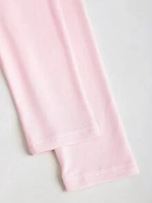 SHEIN PETITE Women's Autumn/Winter Coffee Color Asymmetric Long Sleeve Metal Decor Layered Ruffle Hem Mini Dress - Pink - View 5