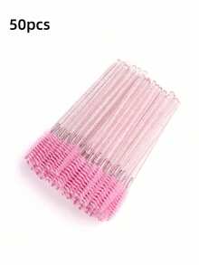 200/100pcs /70pcs /50pcs /10pcs Bulk Disposable Mascara Wands Eyelash Brush Spoolies Makeup Applicator Eye Lash Extension Eyebrow Comb Makeup Tools Room Decor Vanity Travel Bedroom Beauty Supplies Professional Lash Kit Makeup Accessories Beauty Tools - Multicolor - View 25