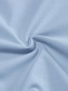 Manfinity Joysei Áo thun cổ tròn màu trắng Light Blue Label dành cho nam (Vải) - Màu xanh nhạt - Xem 6