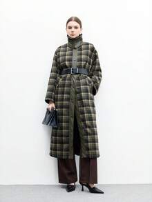 CUCCOO BIZCHIC 优雅女士露跟高跟鞋，多层绑带设计，尖头中跟鞋 - 黑色 - 查看 6