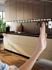 USB Powered Motion Sensor Light Strip With Auto On/Off Function - Multicolor Lighting For Halloween, Stairs, Bedroom And Hallway, No Wiring Required, Easy Stick-On Motion Sensor Built-In Lamp - Multicolor - View 11