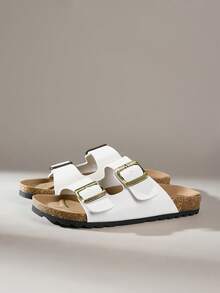 Solecia Casual Comfort Everyday Versatile Women Platforms & Wedge Sandals Summer - White - View 2