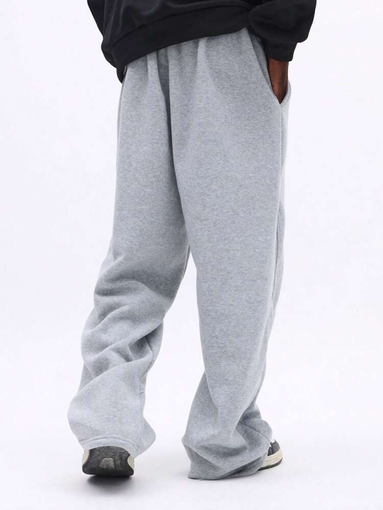 Drawstring Jogger Sweatpants With Elastic Cuffs