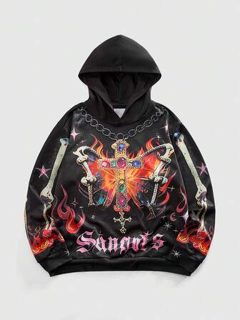 Street Life هودي بطراز كلاسيكي وأسلوب شارع شخصي