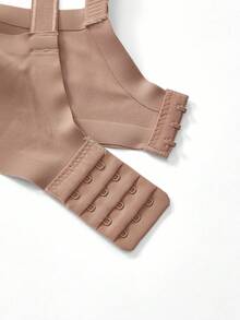 SHEIN BloomMama Biustonosz do karmienia piersią bezszwowy, jednolity kolor