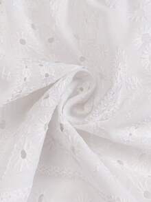 Resyla Niche Hollow Embroidery Camisole Summer Youthful Doll Shirt Vacation Style Sleeveless Top For Women - White - View 5