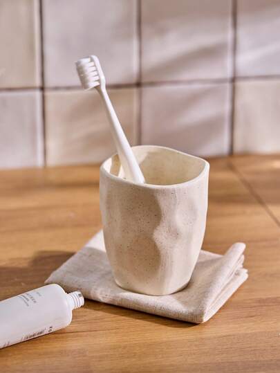 Cirelle 1 st keramiska munsköljkoppar och tandborsthållare är hållbara badrumsdekorationer, inklusive munsköljkoppar och brickor, lämpliga för badrum i hemmet, hotell eller familjesängar. Badrumsdekorationer och tillbehör, viktiga föremål för hotellbadrum, moderna badrumstillbehör
