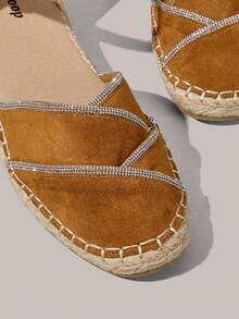 Styleloop Casual Versatile Comfortable Buckle Women Flats - Brown - View 5