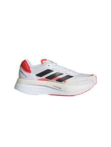 Adizero Boston 10 Women's Sneakers White Solar Red FY4080 - trắng - Xem 1