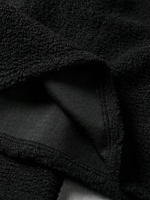 PAVTROS Men's Casual Zip-Up Stand Collar Sweatshirt And Pants Set, Autumn/Winter Men 2 Piece Set Black Mens Co Ord Set Men 2 Piece Set Spring Fall Sweatpants Set Knit Two Piece Set Men - Black - View 7