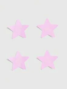 ROMWE 2 Pairs Fashionable, Sweet, Cute Star-Shaped Nipple Covers