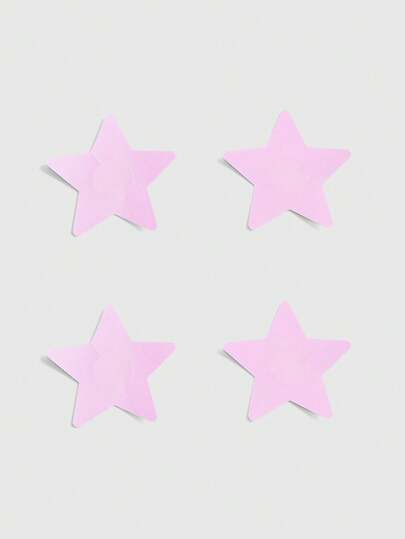 غطاءان للحلمة بشكل نجمي أنيق وحلو وجذاب