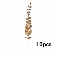 5/10/30/70 Cây bạch đàn nhân tạo bằng vàng, cành và thân bạch đàn giả, thích hợp làm hoa cưới, cắm hoa theo phong cách Bohemian, trang trí nhà nông, ngày lễ tình nhân và làm quà tặng. - Nhiều màu - Xem 9