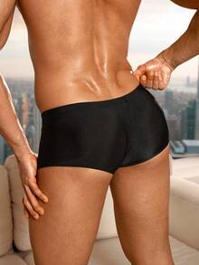 WENEZON 男士性感低腰拉链平角内裤