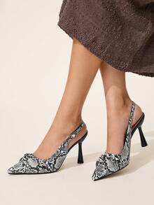 CUCCOO CHICEST Women's Pointed Toe Buckle Design Everyday Versatile Fashion High Heels Wedding Shoes Summer Shoes Bride Shoes - White - View 5