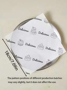 40 tờ giấy nướng họa tiết hoạt hình tối giản, giấy gói quà bánh quy ngày lễ tình nhân, giấy thủ công, khay nướng, giấy gói thực phẩm chống dầu, dụng cụ và phụ kiện nhà bếp. Cách sắp xếp họa tiết của các lô hàng khác nhau có thể thay đổi đôi chút. - Nhiều màu - Xem 10