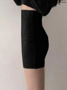 Dazy Tall Tall Women's Elegant, Sexy, Casual Super Skirt - Black - View 2