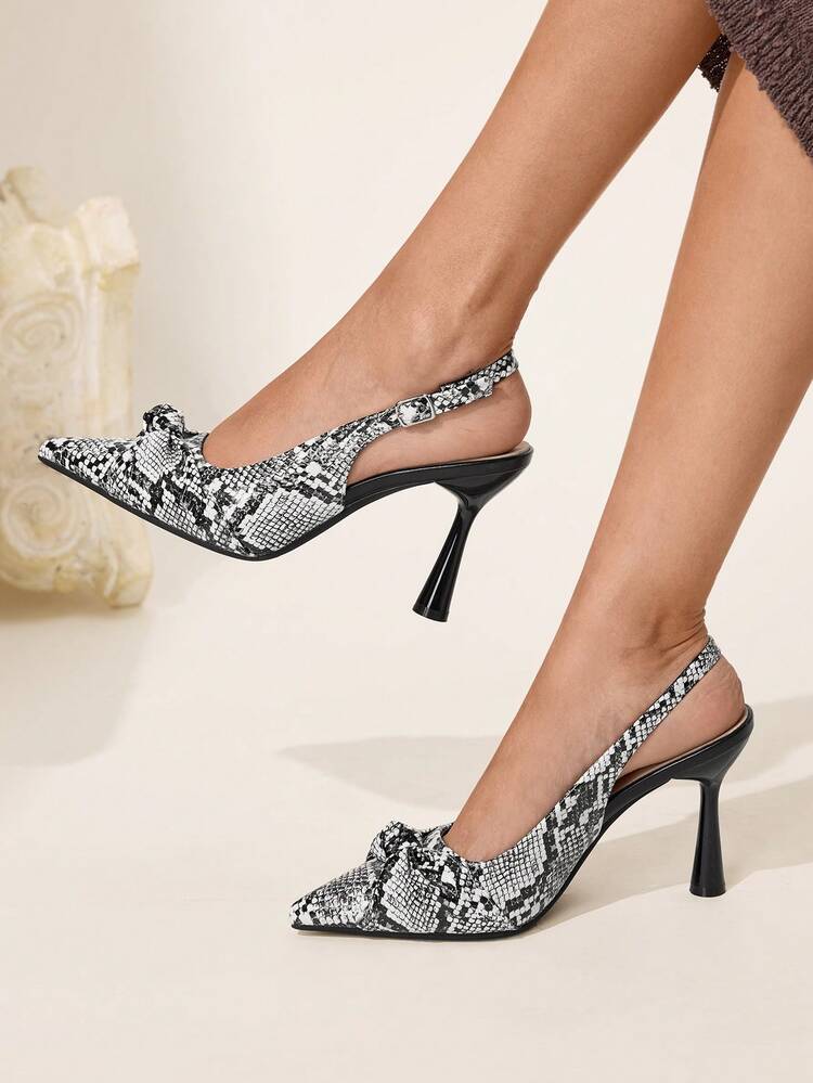 CUCCOO CHICEST Women's Pointed Toe Buckle Design Everyday Versatile Fashion High Heels Wedding Shoes Summer Shoes Bride Shoes