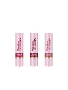 Vaseline Emily In Paris Limited Edition Lip Balm (Parisian Pink, Rouge Romance, Nude Noveau) Trio Set - Clear - View 7