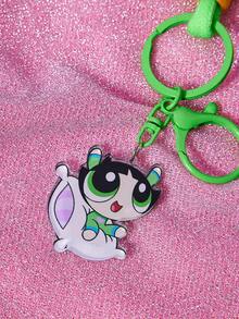 THE POWERPUFF GIRLS X SHEIN 钥匙扣和钥匙链 - 彩色 - 查看 3