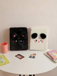 A5 Cartoon Plush Loose-Leaf Photo Album, Cute Celebrity Photo Album And Card Organizer, 3-Inch Photo Card Album, Idol Card Organizer And Display Book, A Must-Have For Fans. - Multicolor - View 6