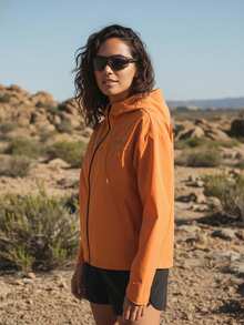 In My Nature 女士休闲防水拉链连帽户外夹克