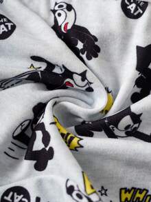 SHEIN Felix The Cat Young Boy 3pcs Soft Breathable Cartoon Cat Print Boxer Briefs - Multicolor - View 3