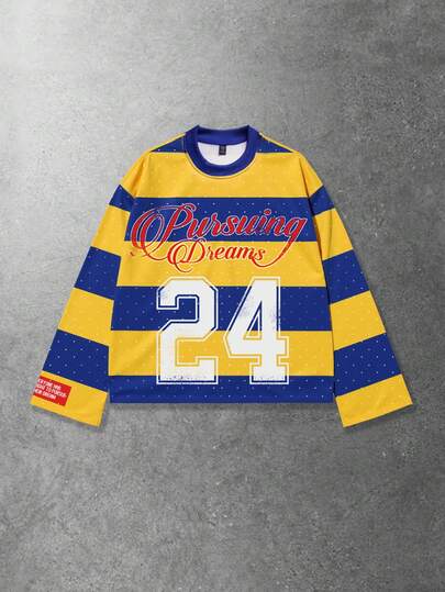 Street Life Street Fashion Long Sleeve T-Shirt Couple Matching Tops