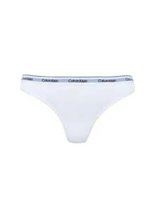 Calvin Klein Women's Thongs - White - View 1