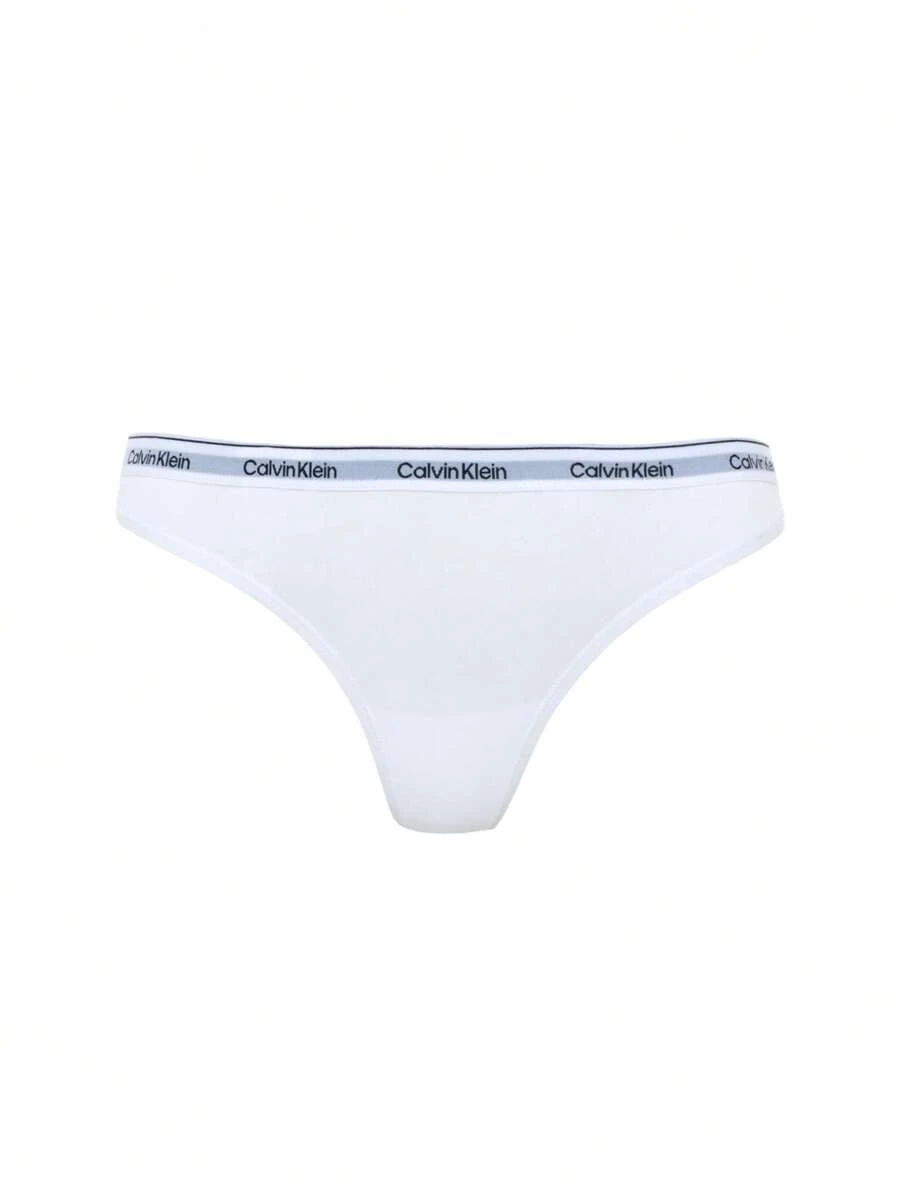 Calvin Klein Women's Thongs - White - View 1