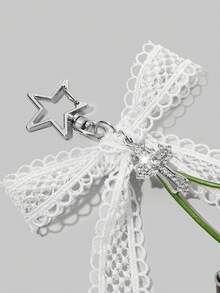 ROMWE Kawaii 包包挂饰 - 紅白色 - 查看 4