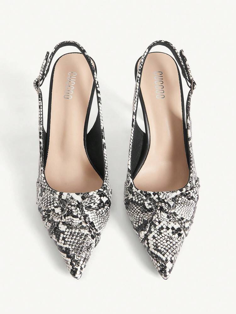 CUCCOO CHICEST Women's Pointed Toe Buckle Design Everyday Versatile Fashion High Heels Wedding Shoes Summer Shoes Bride Shoes