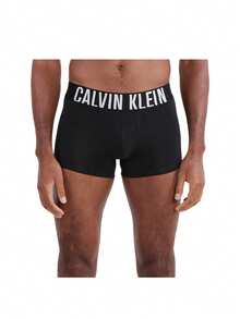 Calvin Klein 3 Pack Men's Boxer Briefs - Black, Grey, White - View 3