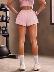 Powerista 手机口袋 二合一运动短裤 弹力短裤 毛衣短裤