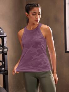 Powerista 迷彩印花運動背心