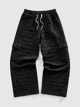 Street Life Men's Solid Color Casual Pants