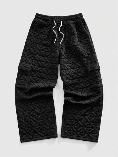 ROMWE MEN Casual 男士纯色休闲裤