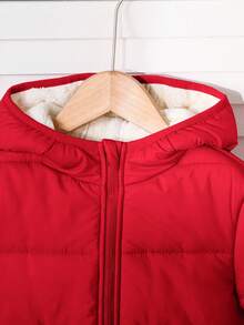 Emery Rose Kids Emery Rose Kids Young Girl Hooded Zip-Up Casual Jacket