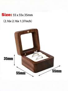 1个桌面首饰收纳盒，情人节、婚礼、生日、首饰盒、收纳盒、首饰整理盒、整理收纳、首饰盒、首饰整理器、秋季装饰 - 彩色 - 查看 7