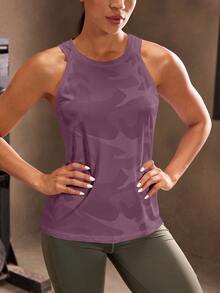 Powerista 迷彩印花運動背心