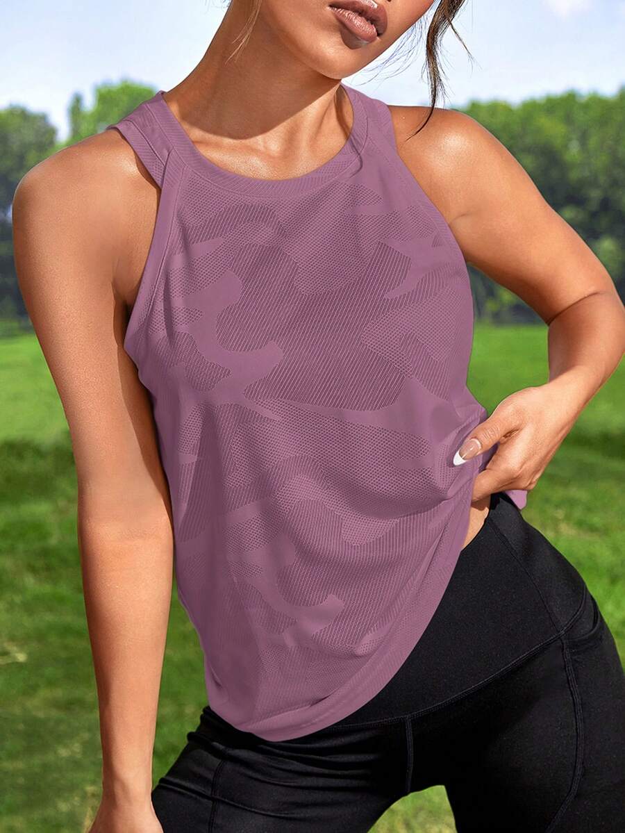 Powerista 迷彩印花運動背心