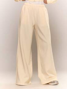 MUSERA 女士运动裤 - 淡黃色 - 查看 2