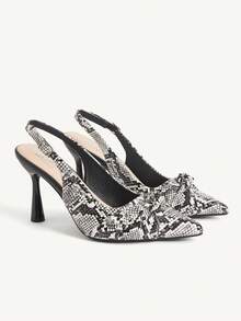 CUCCOO CHICEST Women's Pointed Toe Buckle Design Everyday Versatile Fashion High Heels Wedding Shoes Summer Shoes Bride Shoes - White - View 8