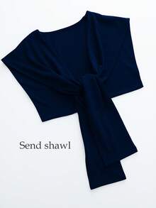 Franclia French Casual Commuter Versatile Fashion Blue & White Striped Long Sleeve Button-Up Shirt And Straight Wide Leg Pants, Spring/Autumn Women 2-Piece Set, Casual Business Suit, Daily Commute Outfit - Navy Blue - View 3