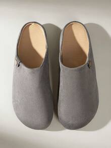 Solecia 女士休闲百搭通勤日常简约平底鞋 - 深灰色 - 查看 6