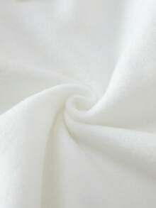 舒适秋冬男婴休闲时尚创意个性清新简约黑白波点蓝色字母标语爱心图案印花休闲连帽衫和运动裤套装，舒适装扮 - 彩色 - 查看 6