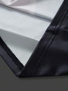 Aesthetic Post 男士休闲短袖圆领针织 T 恤，带字母印花，夏季，街头装，男友礼物 - 彩色 - 查看 6