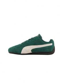 Puma Speedcat OG Women's Sneakers Green White 398846 - Mirto oscuro-Blanco PUMA - Ver 5