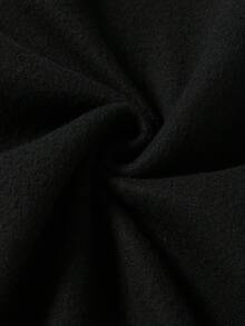 PAVTROS 男士休闲百搭字母印花抽绳腰运动裤 - 黑色 - 查看 7